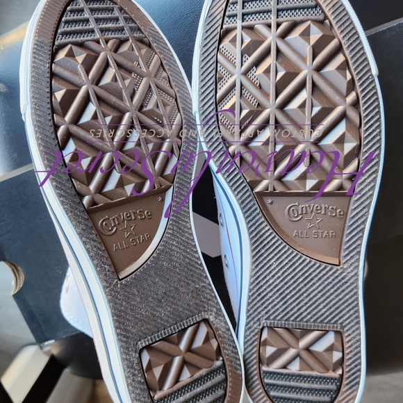 Bridal Converse Size 9 - Brand New - Picture 4 of 7